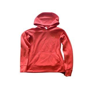 Coral North Face Sweatshirt, size small